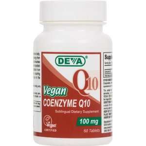  Vegetarian Supplements Deva Nutrition Vegan Coenzyme Q10 