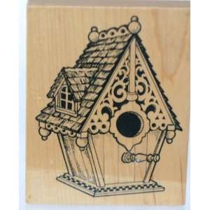  K 2143 Rubber Wood Stamp Bird House: Everything Else