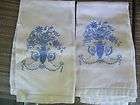 WWII Sailor Ed Vintage Embroidery Pattern Towels  