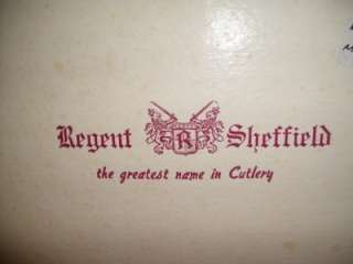   Regent Sheffield Steak Knives   Set of 6   Made in England  