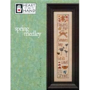   Heart in Hand Spring Medley Cross Stitch Design: Arts, Crafts & Sewing