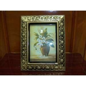  Antique Gold Style 5x7 Picture Frames   Set of 4