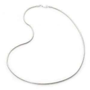    1mm Sterling Silver 020 Gauge Italian Snake Chain Necklace Jewelry