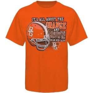   Bowling Green State Falcons Orange All About Orange & Brown T shirt