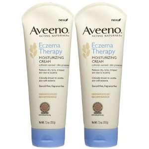 Aveeno Active Naturals Eczema Therapy Moisturizing Cream, 7.3 oz, 2 ct 