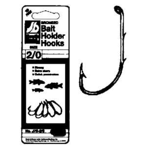   Bend Sporting Goods J 78 8 Bronze Bait Holder Hooks