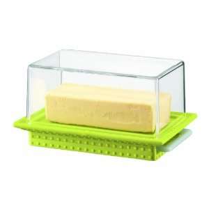  Bodum  Bistro Cooling Butter Dish With Dome In Lime Green 