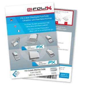 atFoliX FX Clear Invisible screen protector for Canon Digital IXUS V2 