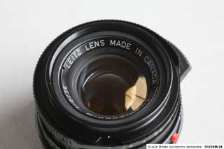 Leica Summicron M 2.0 / 35mm. Made in Canada.