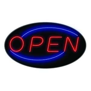  Creative Motion Hanging Oval LED Open Sign Sports 