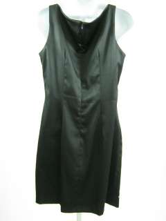CDC PETITES Black Silver Sleeveless Shell Dress Sz 8  