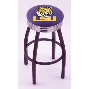  LSU Tigers Louisiana State University Chrome Metal Bar 