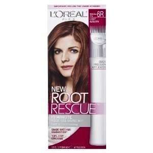   Paris Root Rescue Hair Color Kit 6R Light Auburn   3 Pack Beauty
