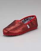 zoom toms red glitter shoe youth nms12 z0k2t online only