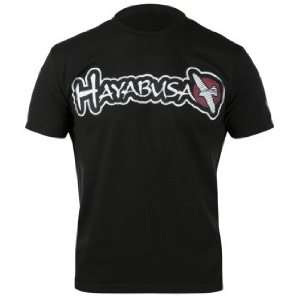 Hayabusa Logo T Shirt   Black 
