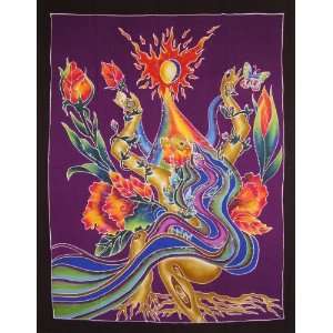  Authentic Batik Art 30 x 38 Earth Goddess