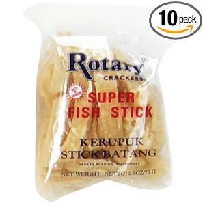 Rotary Super Fish Stick Crackers: Grocery & Gourmet Food