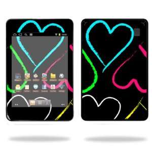   Cover for Velocity Micro Cruz T408 Tablet Skins Hearts Electronics