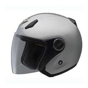  Scorpion EXO 200 Open Face Helmet   Solid Light Silver 