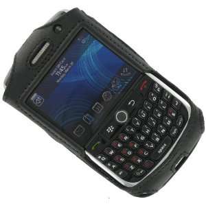  Custom Open Face BlackBerry 8900 Case (Black) Electronics