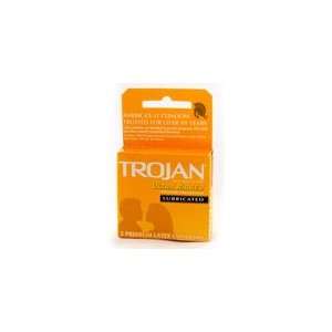  Trojan Ultra Ribbed Lubricated Condom Health & Personal 