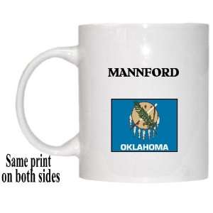    US State Flag   MANNFORD, Oklahoma (OK) Mug 