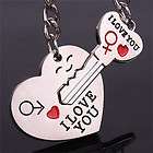 Arrow & I love you Heart key Chain keyring keyfob lover gift #Z408