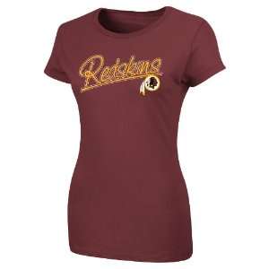   Redskins Franchise Fit Short Sleeve Crew Neck Tee: Sports & Outdoors
