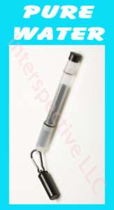   Portable Water Filter Purification Straw, Advanced Filtration Purifier