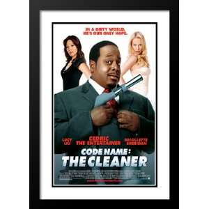 Code Name The Cleaner 20x26 Framed and Double Matted Movie Poster   C
