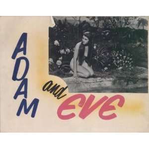  Adam and Eve Movie Poster (11 x 14 Inches   28cm x 36cm 