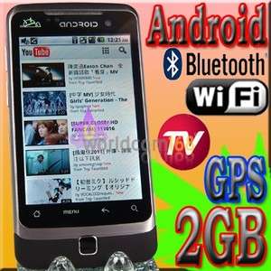 Android TV mobile phone cell G6000 Dual Sim Unlocked GSM WiFi  GPS 