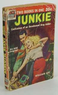 Junkie ~WILLIAM (LEE) S. BURROUGHS~ 1st Edition 1953 ~ACE DOUBLE D 15 