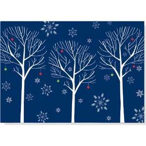  Forest Silhouette Holiday Boxed Cards (Christmas Cards, Holiday 