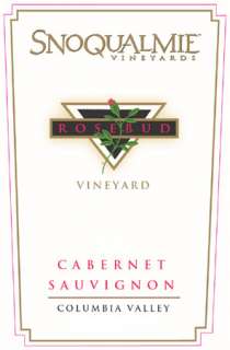 Snoqualmie Rosebud Vineyard Cabernet Sauvignon 2002 