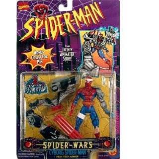   Man The Animated Series Spider Wars  Cyborg Spider Man Action Figure