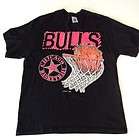 vtg Chicago Bulls T Shirt Michael Jordan XL Logo7 80s 90s Rose