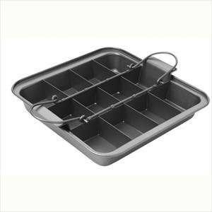  Chicago Metallic Slice Solutions® Brownie Pan, 9 x 9 