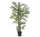 nearly natural 5ft areca silk palm tree artificial plant 1072