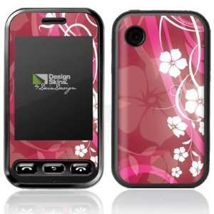  Design Skins for LG T320   Pink Flower Design Folie 