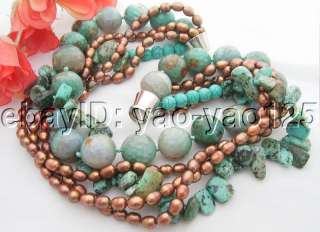 Natural Fresh Water cultured pearl, rice brown pearl, round faceted 