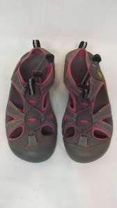 KEEN pink & gray waterproof sports sandal womens 9  
