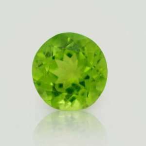    Round Peridot Green Facet 5.46 ct Natural Gemstone Jewelry