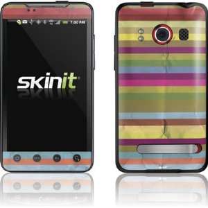  Skinit Hue Stripes Vinyl Skin for HTC EVO 4G Electronics