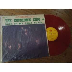   Sing Back in my Arms again(RED VINYL) The Supremes(RED VINYL) Music