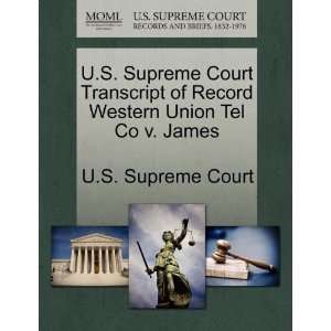  U.S. Supreme Court Transcript of Record Western Union Tel 