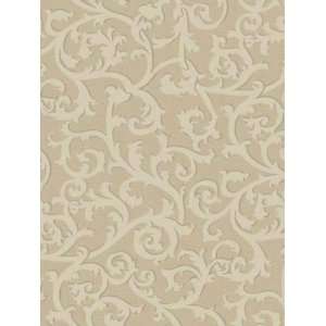  Wallpaper York French Dressing SCROLL W/tEXtURE KC1853 