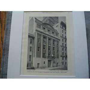 General View of the New York Genealogical & Biographical Society, New 