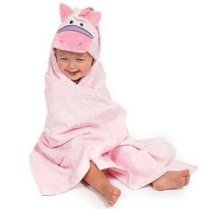  Girl Pony   Hooded Bath Towels For Kids: Baby
