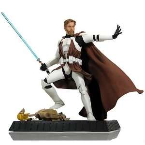   Star Wars Obi Wan Kenobi in Clone Trooper Armor Statue Toys & Games